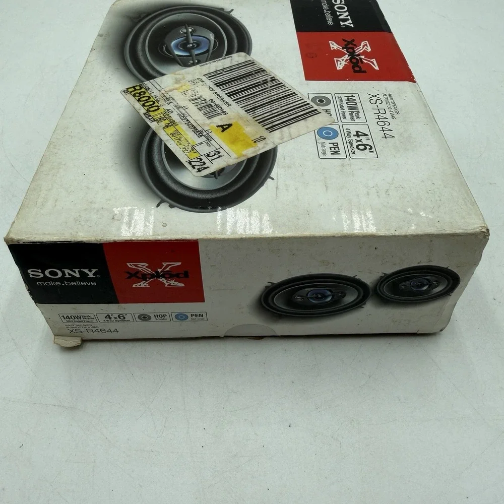 Sony XS-R4644 Xplod Speakers New Old Stock 4 Way 4